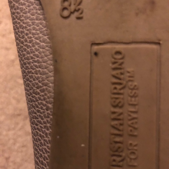 Taupe pointed toe flats, 8.5 - Picture 3 of 3